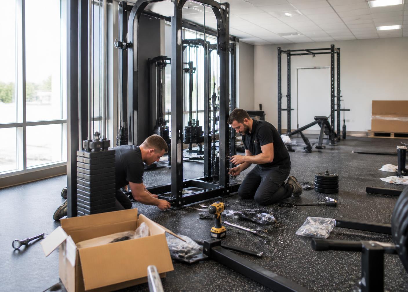 Design & Installation — commercial gym equipment
