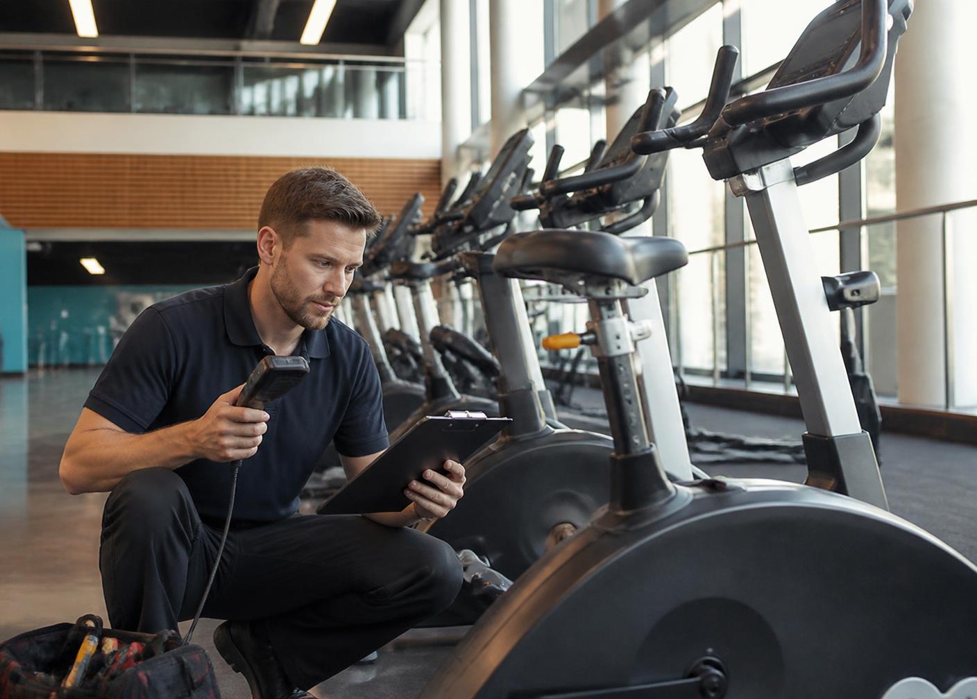 Servicing — commercial gym equipment
